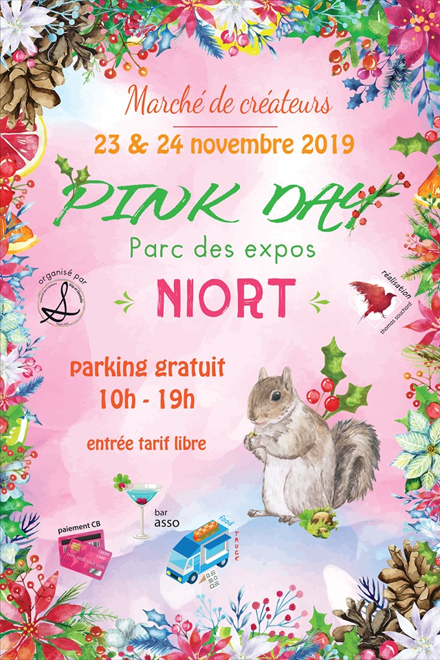 Marché créateurs PINK DAY NIORT 2019
