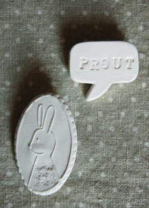 broches porcelaine prout
